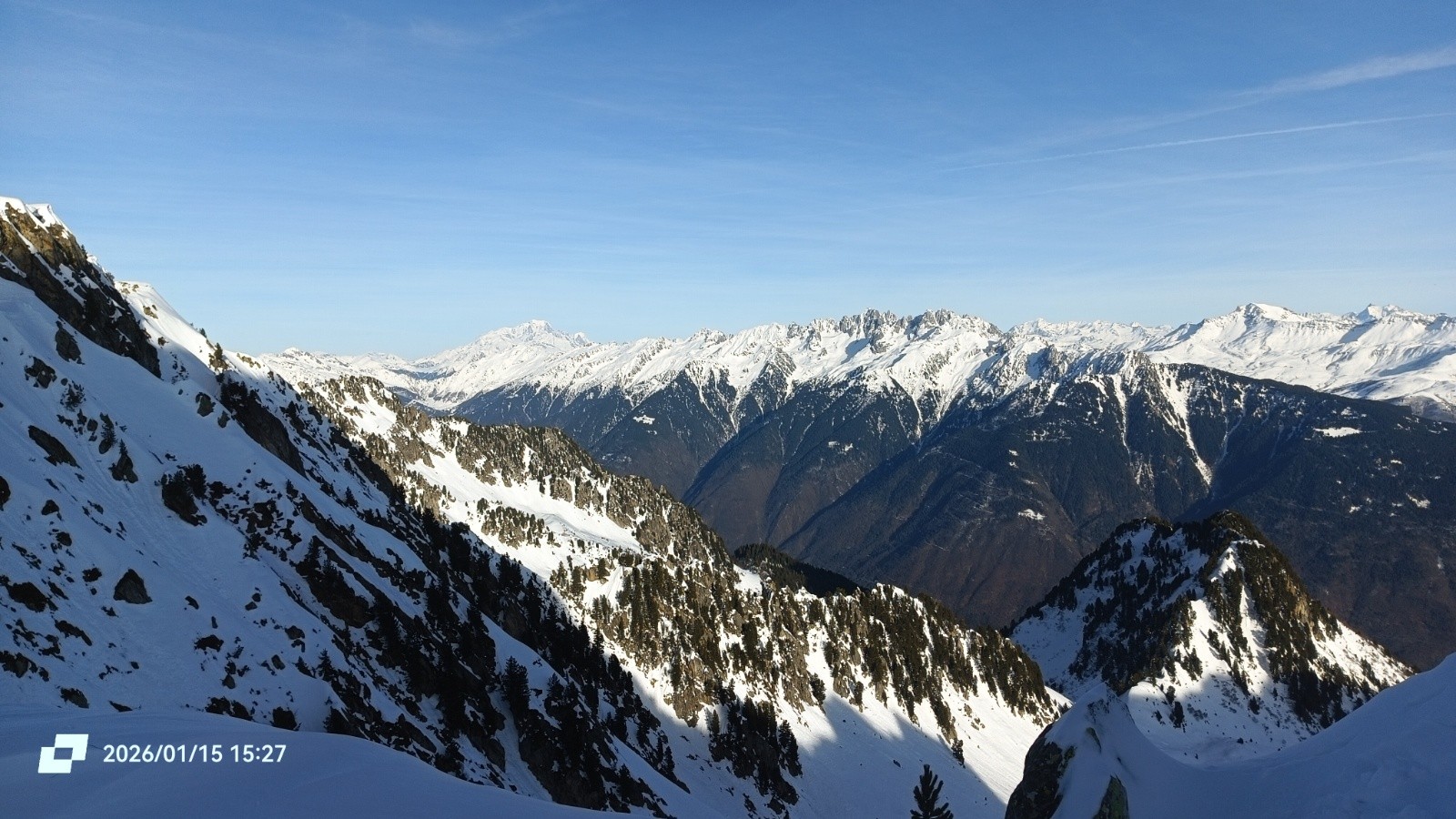 En face, la Lauzière 