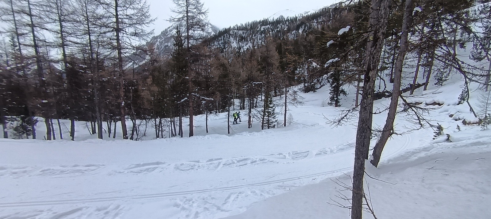 &nbsp;Montée tranquille par la route&nbsp;