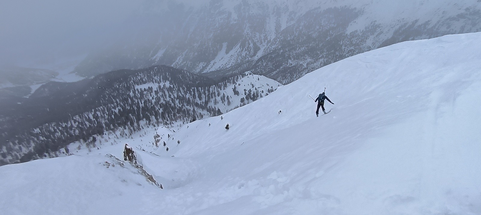 &nbsp;Gilles attaque la descente&nbsp;