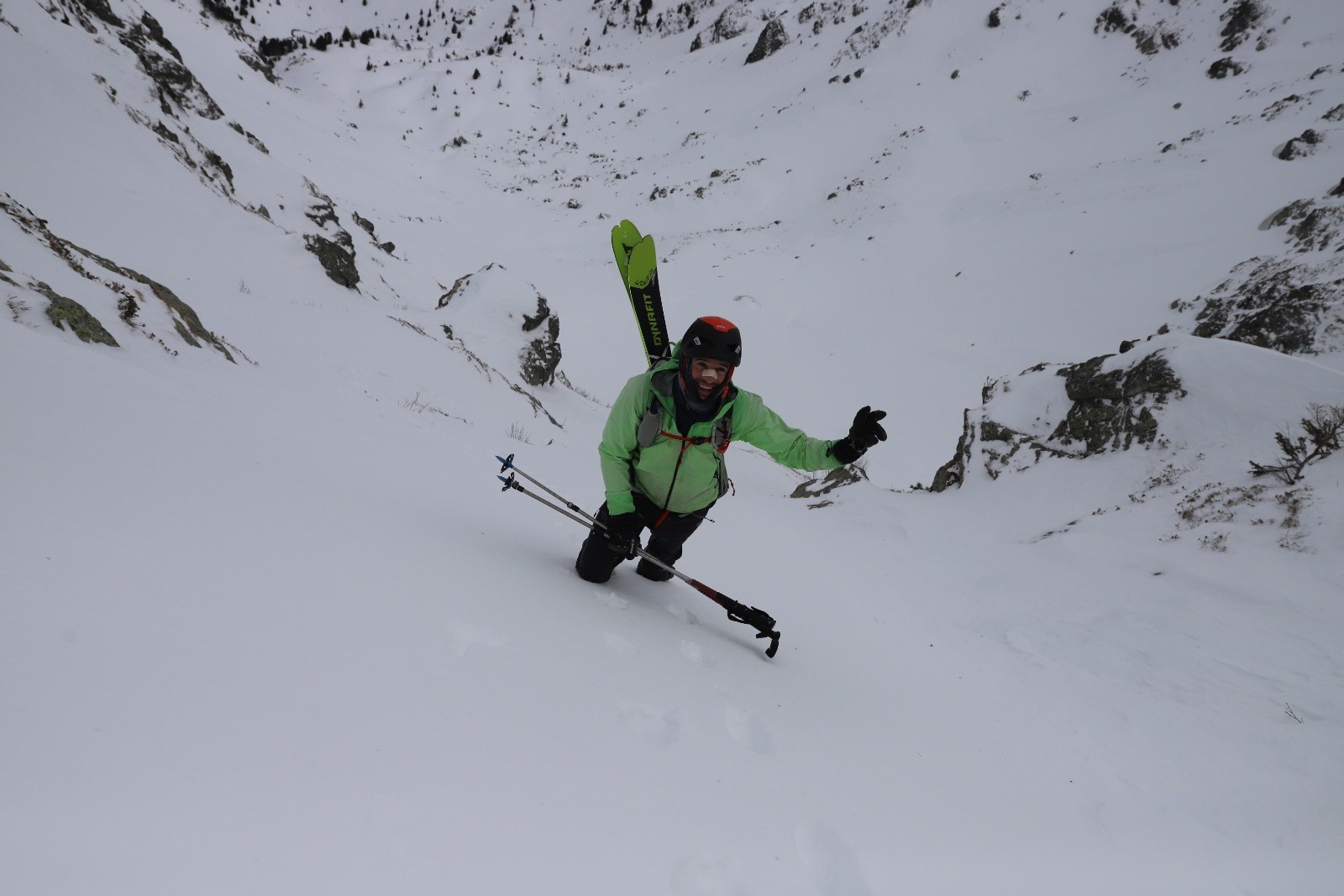 Oublie des crampons / piolet : ça passera sans&nbsp;