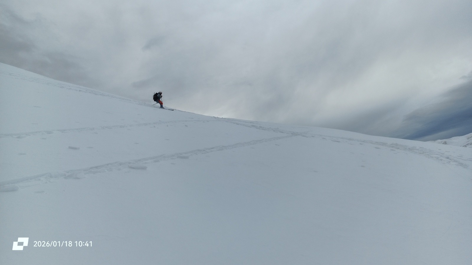 &nbsp;C'est parti pour la première descente ! 