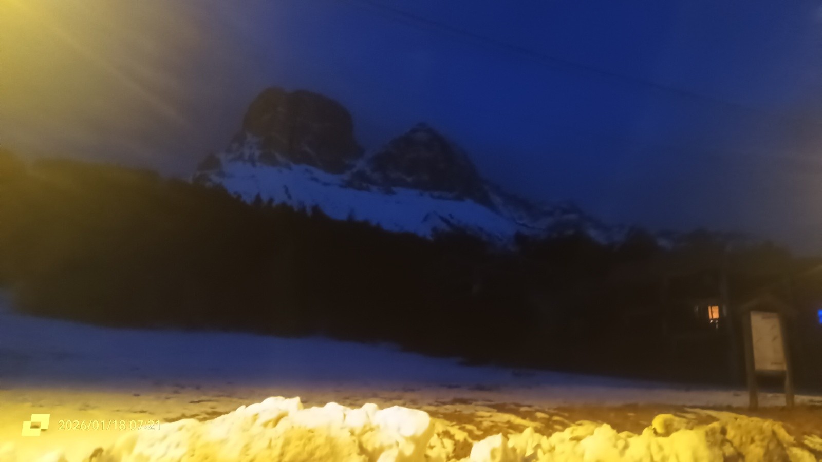 Départ, ça à l'air blanc 