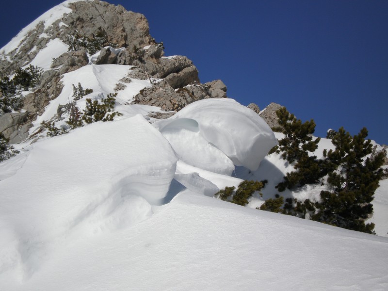 sculpture sur neige : pas besoin d'aller à Valloire...