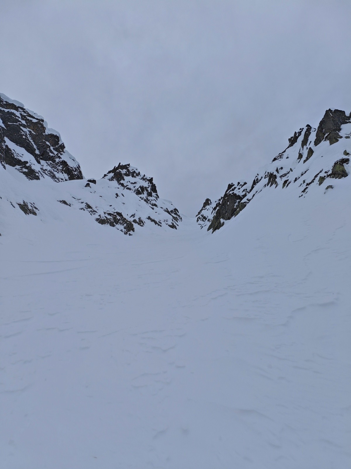 Le couloir vu du bas