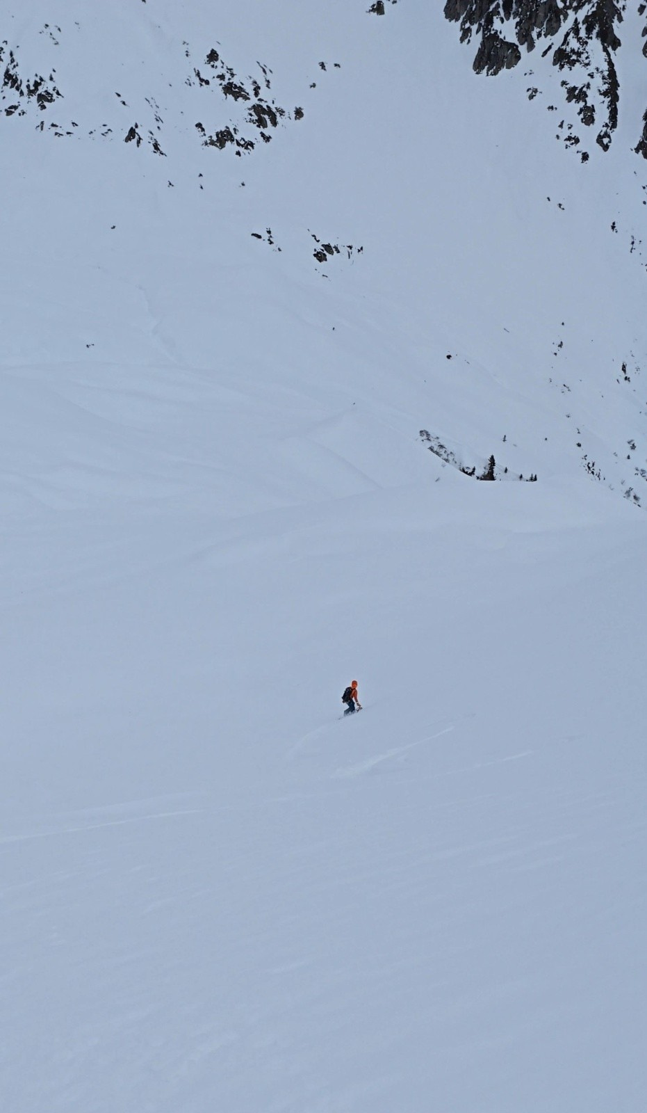 &nbsp;Le milieu de la combe, vers 2000m