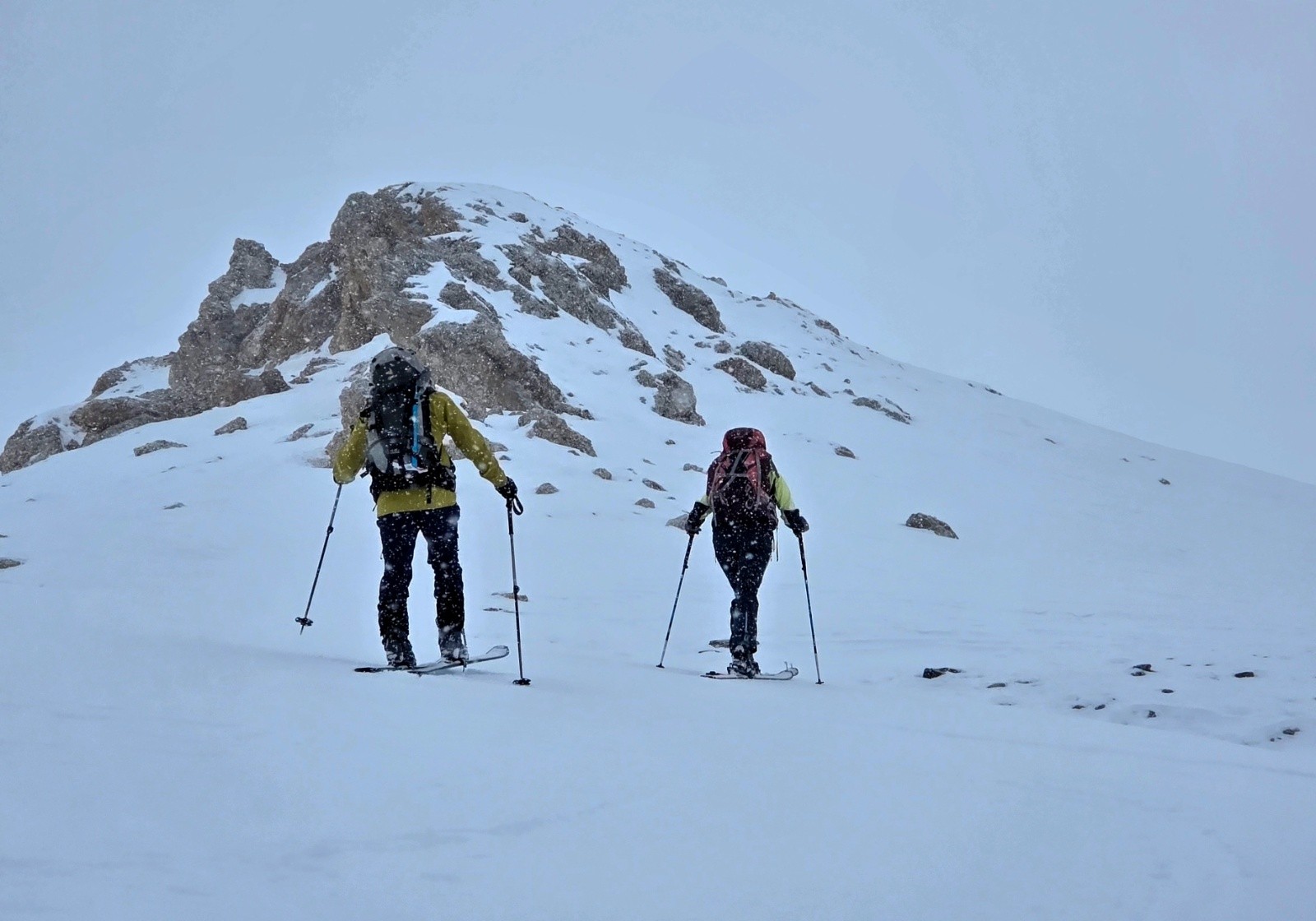&nbsp;Avant le col des Fours