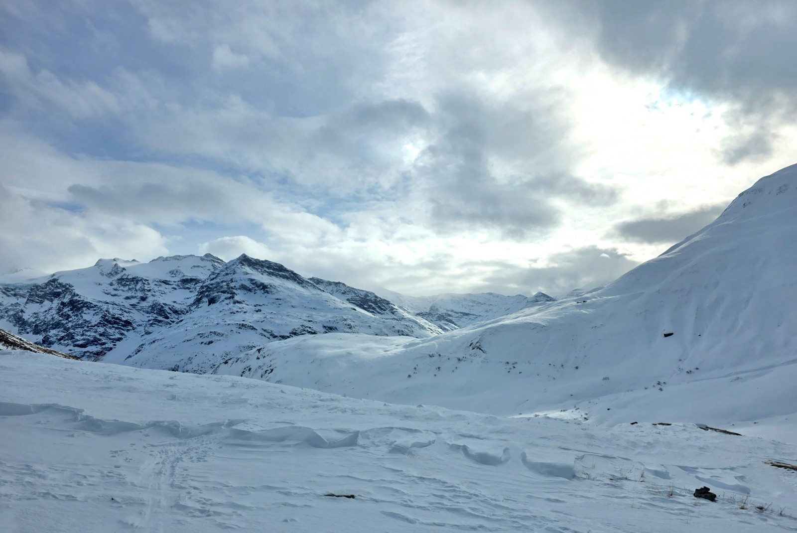 &nbsp;Vue vers l ouest