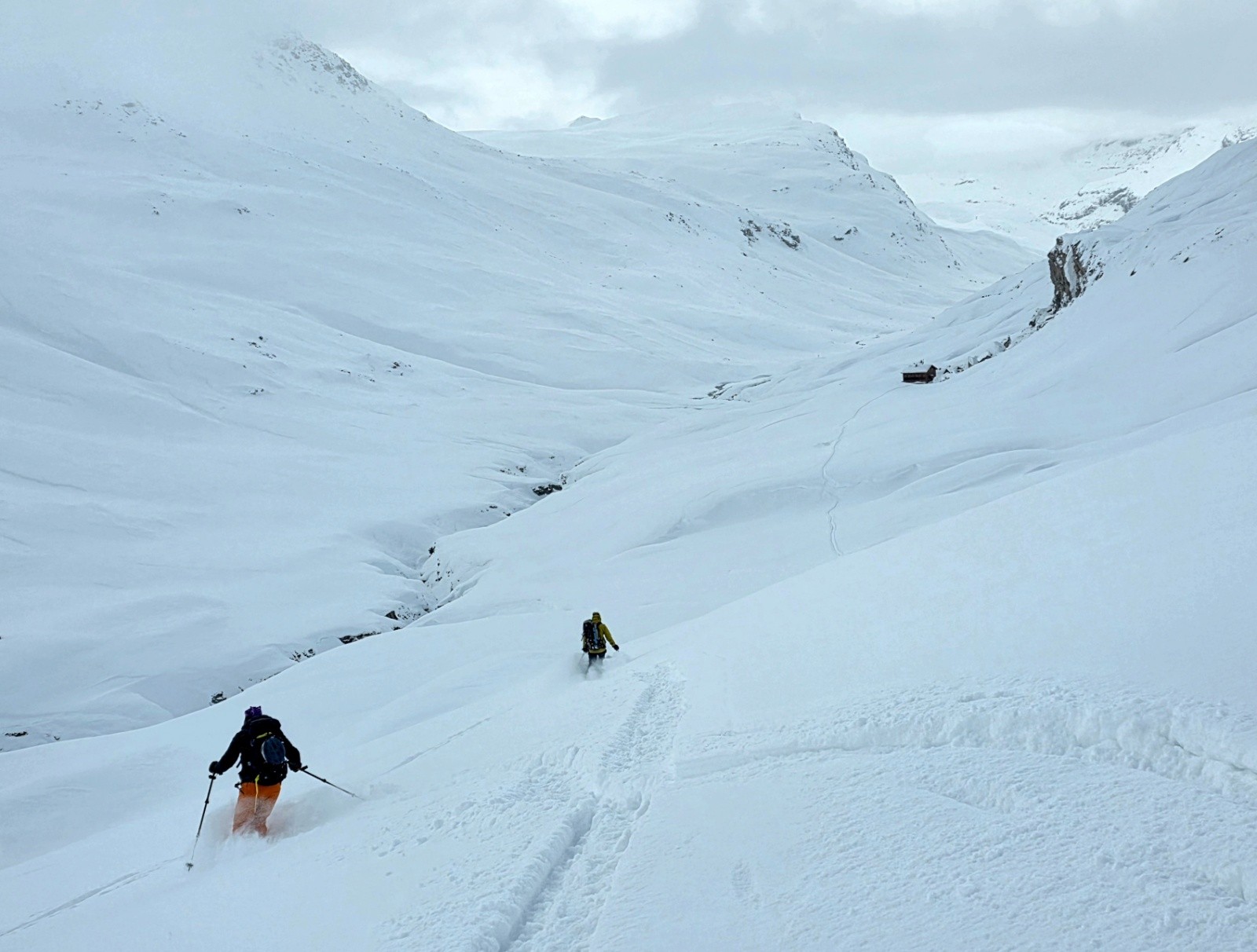 &nbsp;Dernières pente avant la Femma