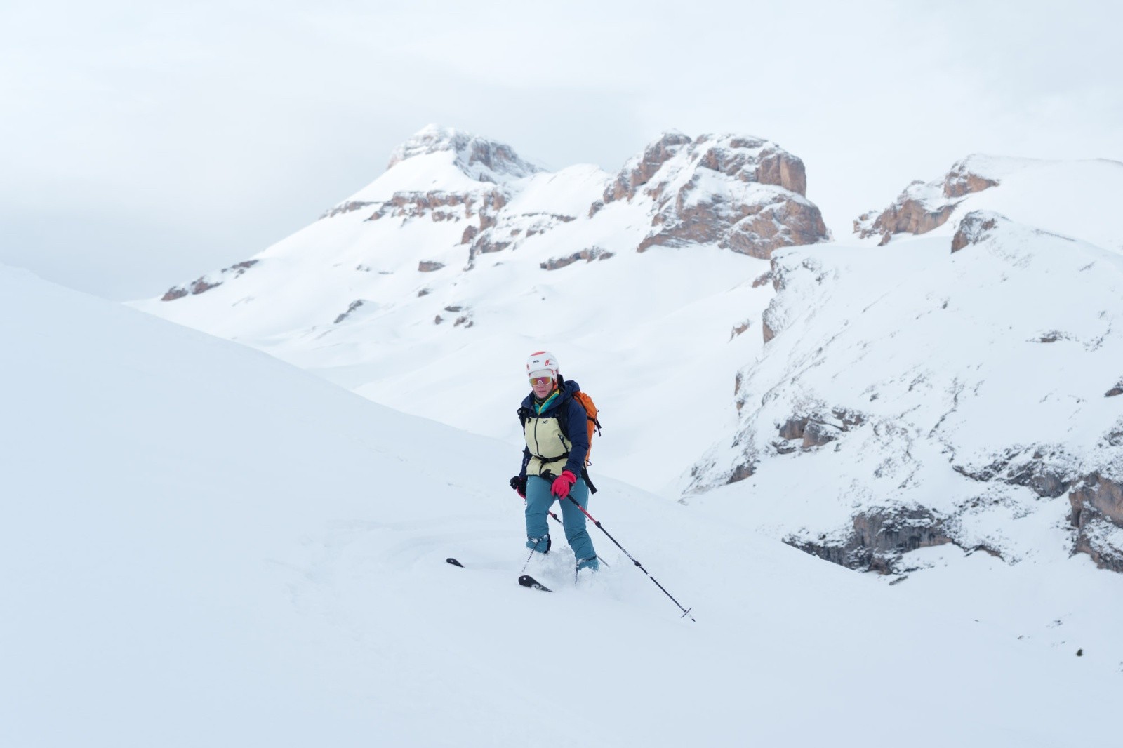 #16 Dernière poudreuse de la descente, plutôt lourde celle-ci Dernière poudreuse de la descente, plutôt lourde celle-ci
