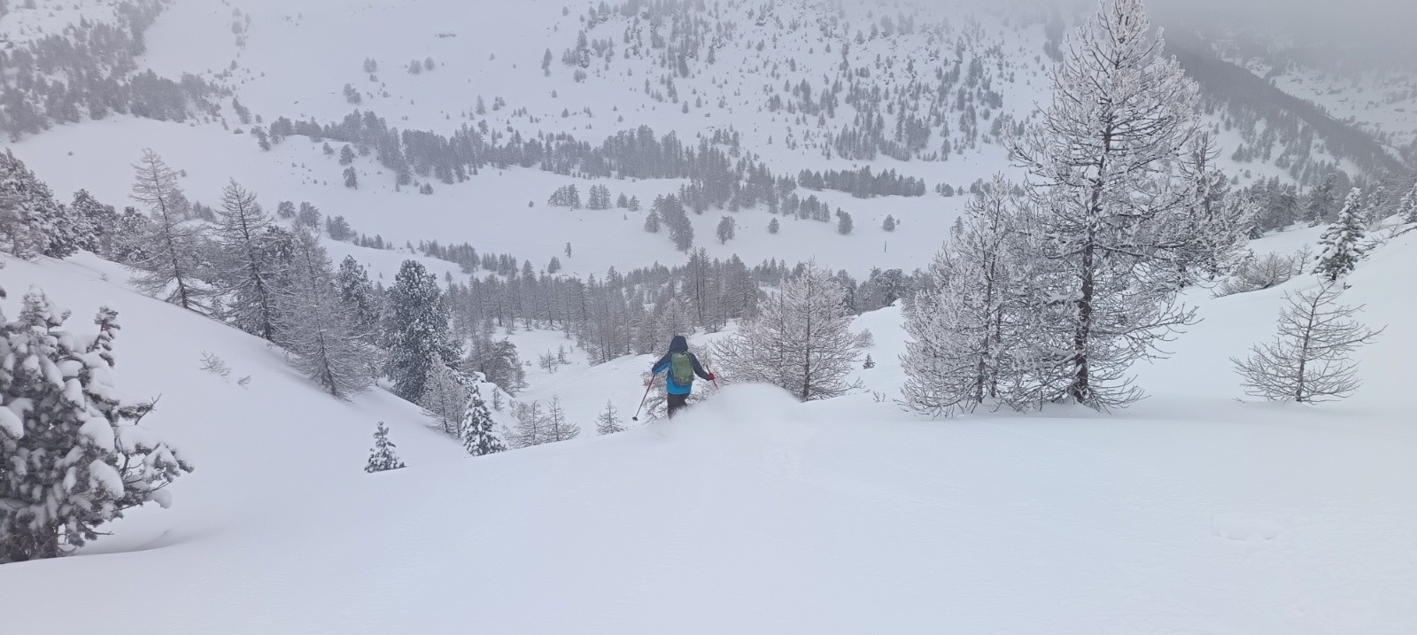 #11 Descente au dessus du goulet Descente au dessus du goulet