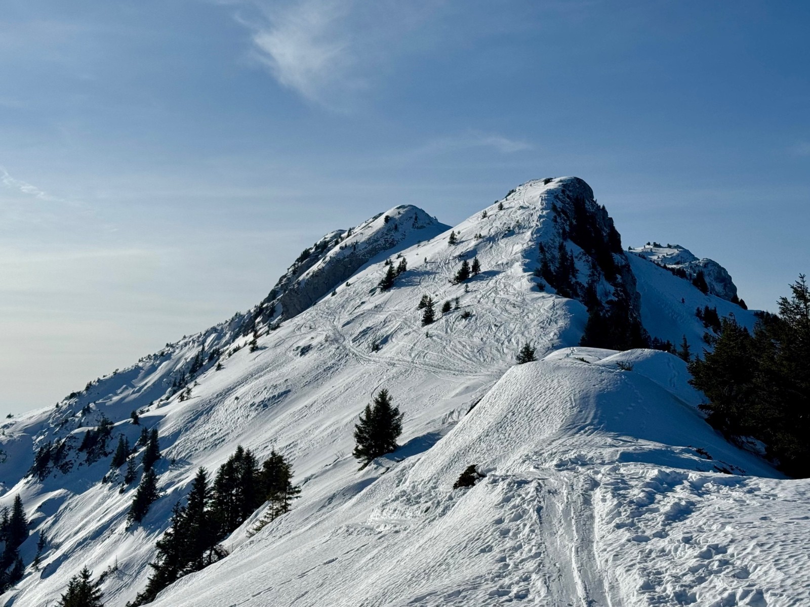 Fin de montée au Grand Som