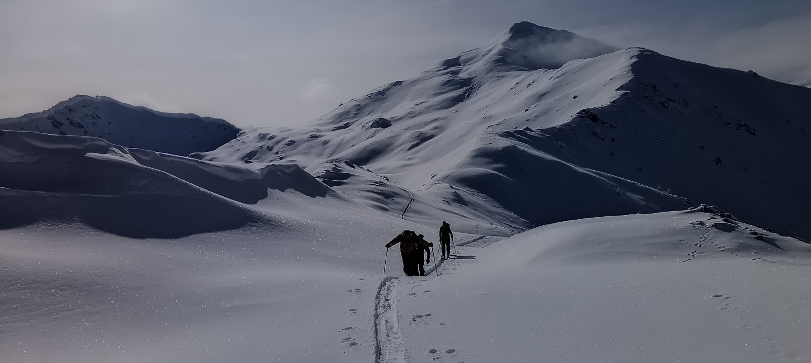 #6 Sur la crête, vue en direction de la Gardiole Sur la crête, vue en direction de la Gardiole