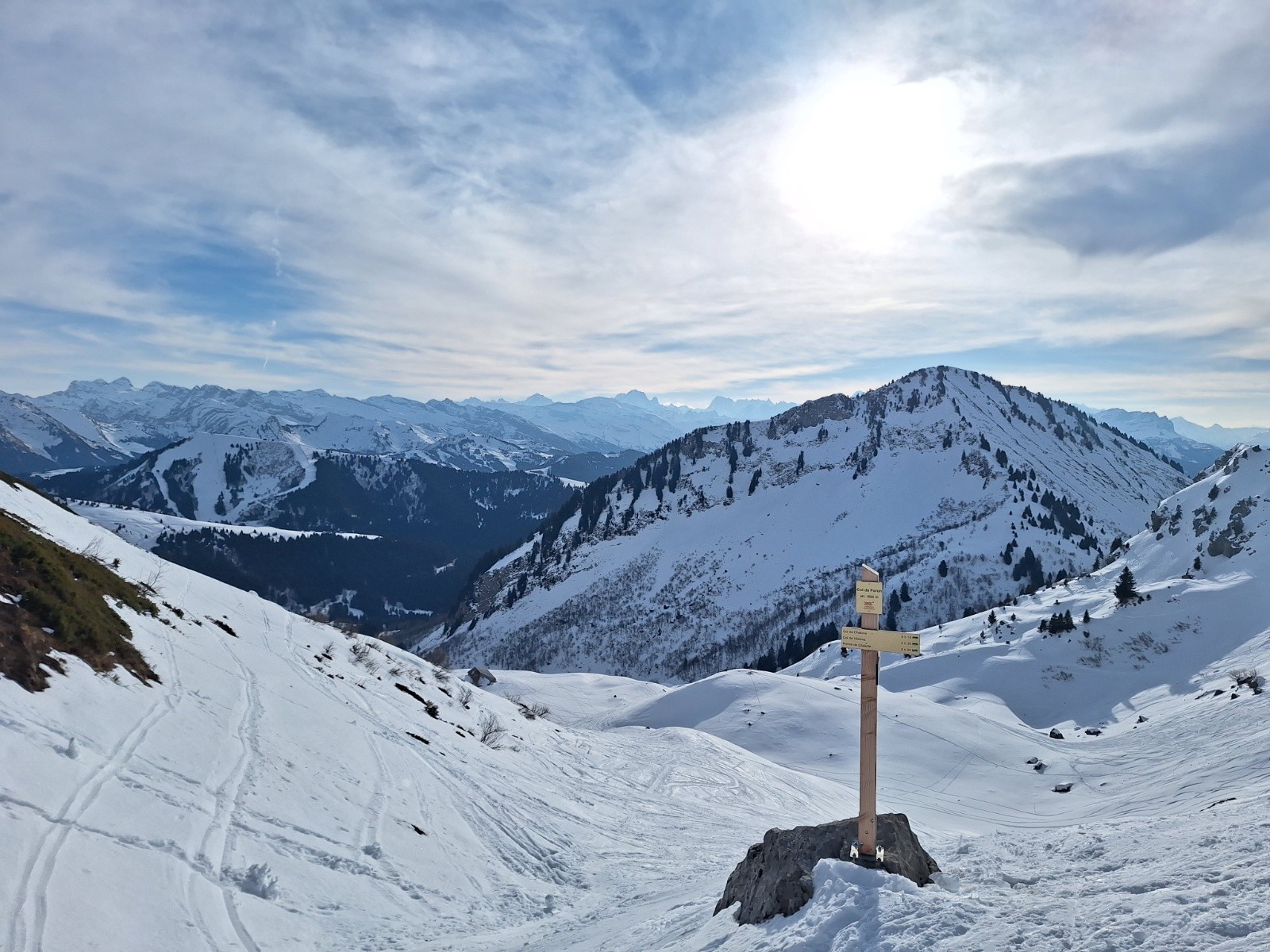 Au Col du Foron&nbsp;