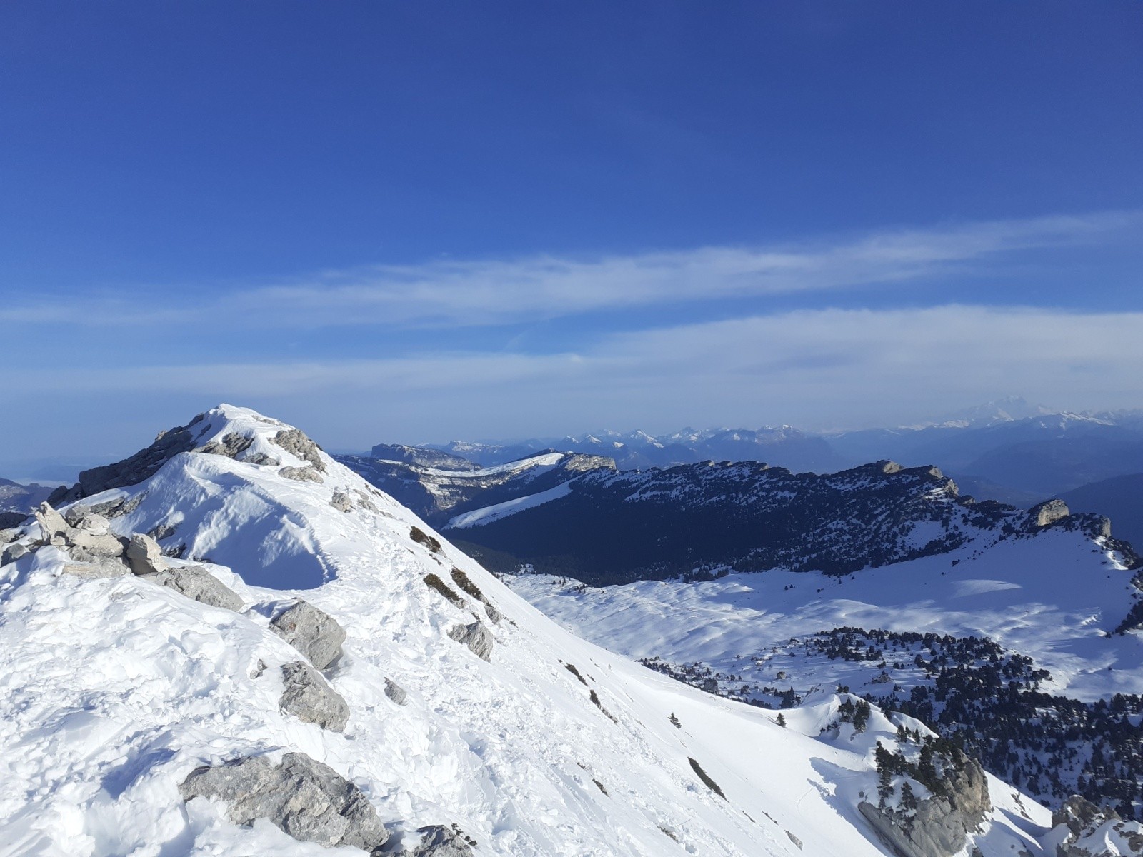 &nbsp;Hauts plateaux depuis les Lance de Malissards