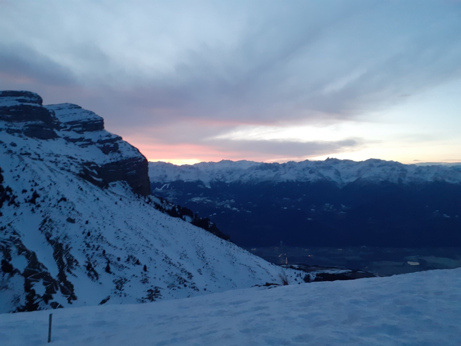 Dent de Crolles depuis Pravouta&nbsp;