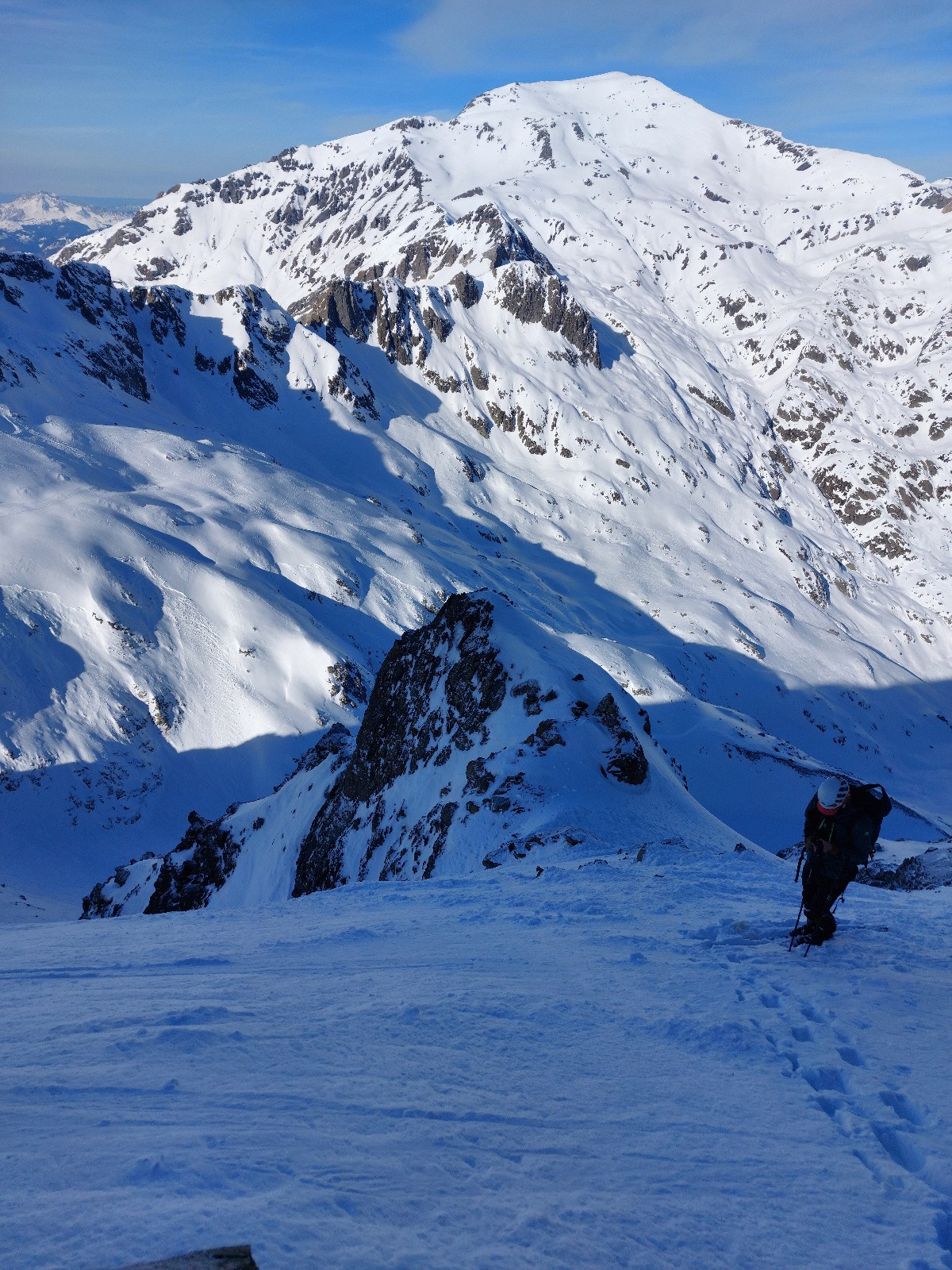 On chausse les skis à ce niveau là