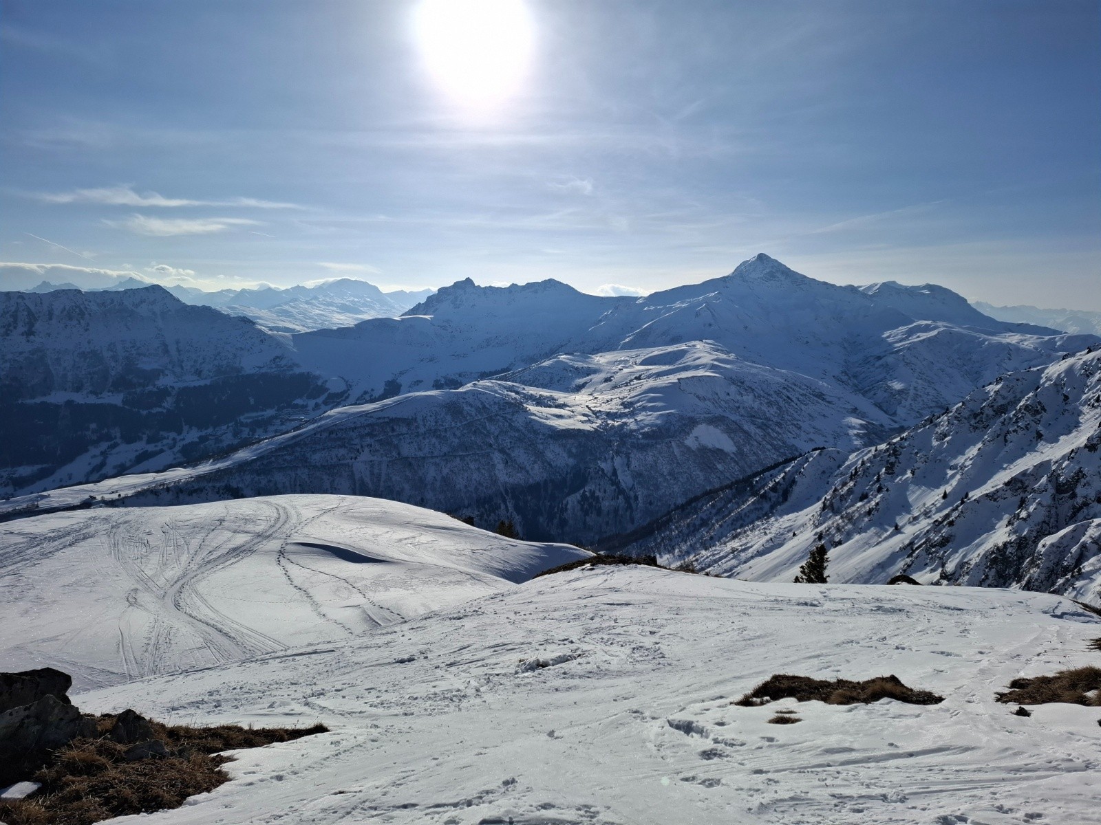 Vallée de Valmorel : Niélard et Cheval noir&nbsp;