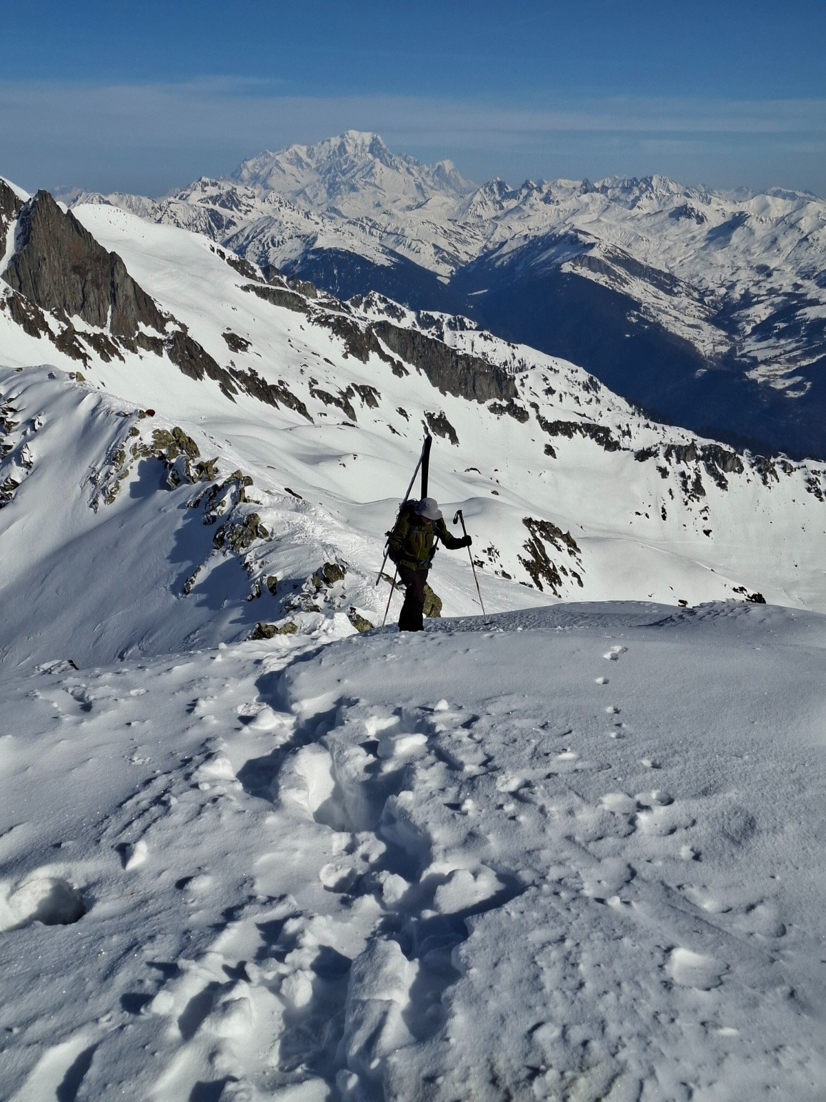 Montée arête des Frettes&nbsp;&nbsp;