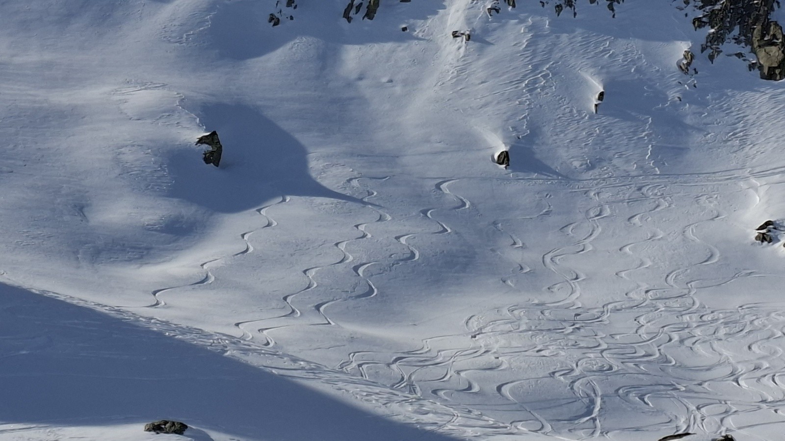 Bas des Frettes, nos&nbsp; 3 Traces à gauche&nbsp;