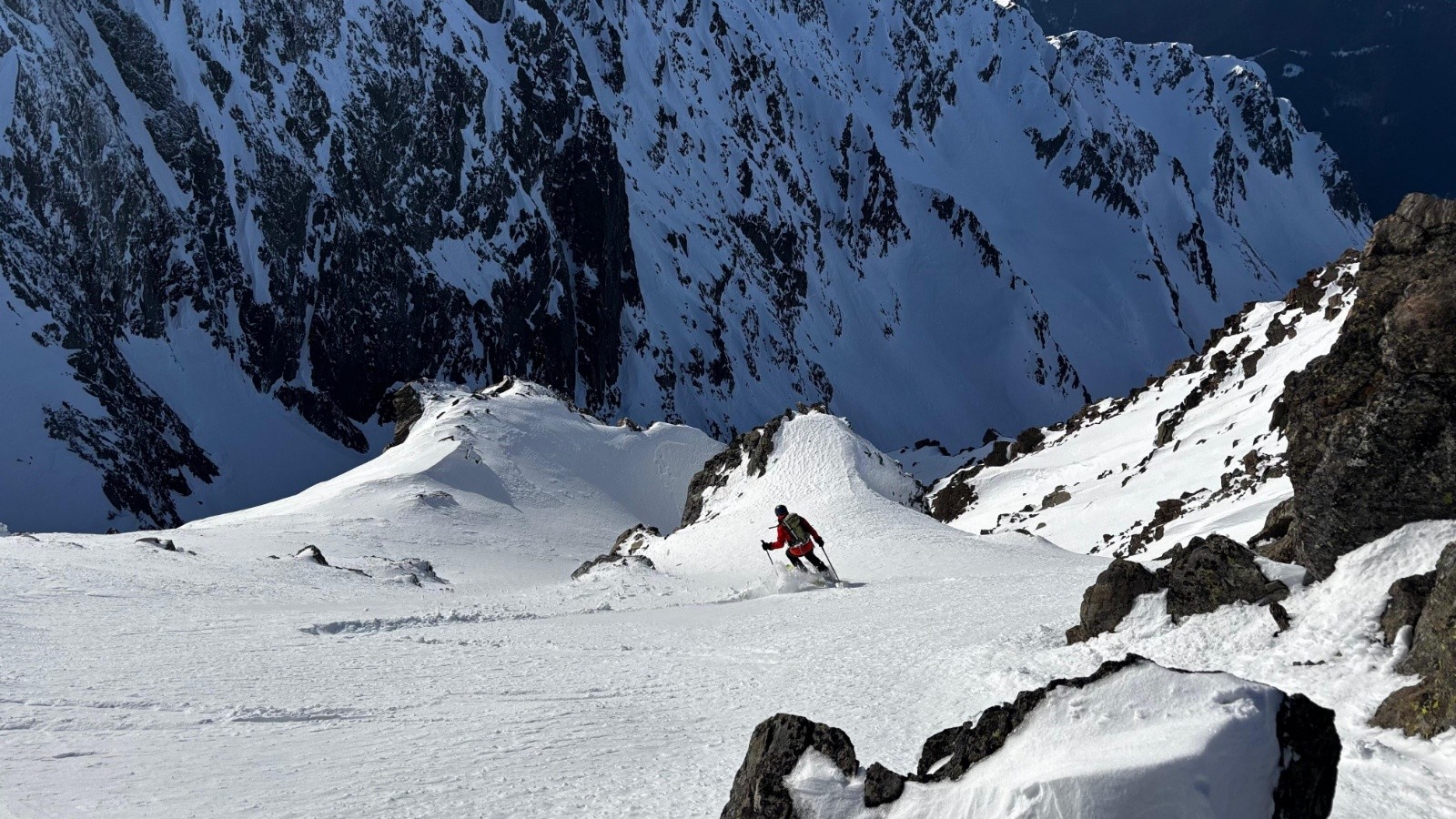 &nbsp;Départ de la facette SW!