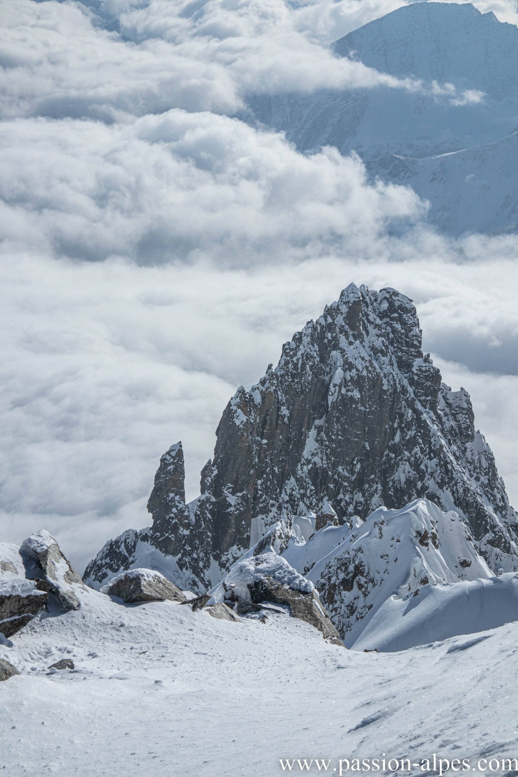Père éternel et aiguilles de la brenva