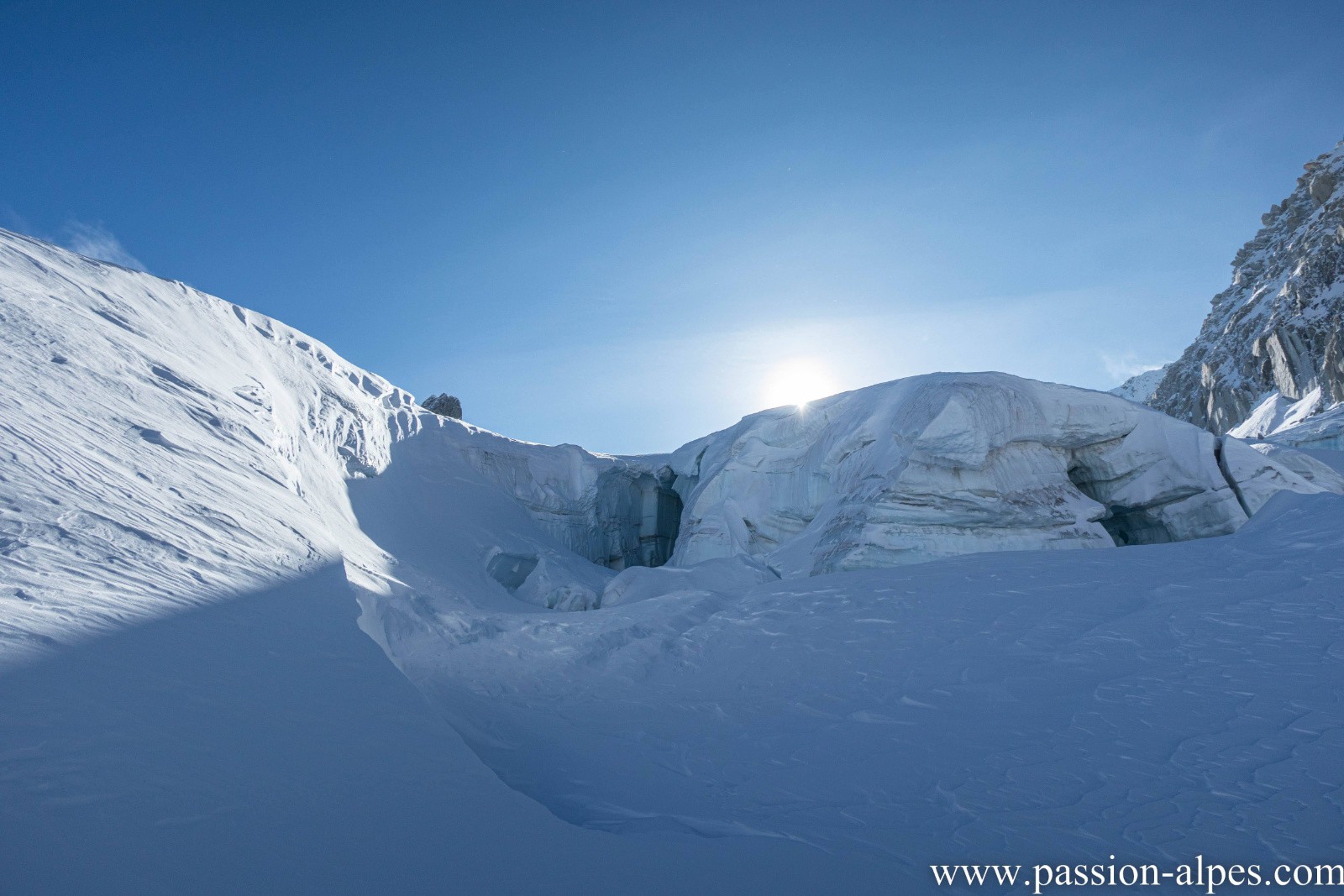 Passage pour rejoindre la classique