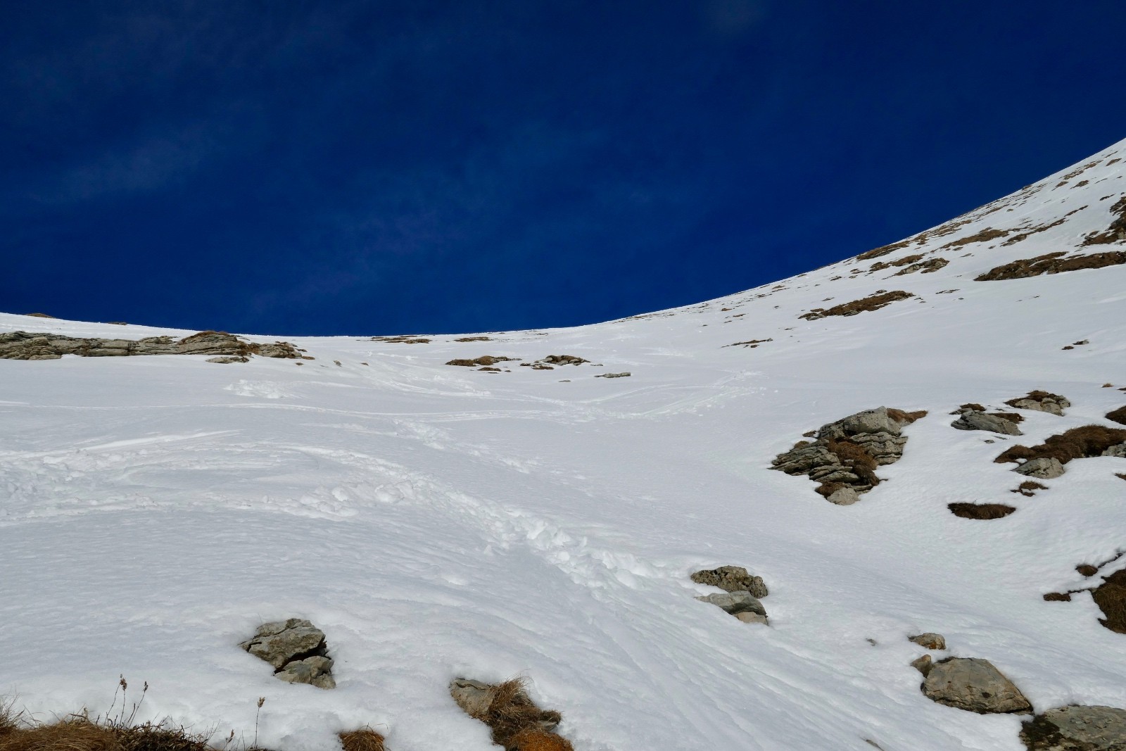#11 Accès à la crête sommitale Accès à la crête sommitale