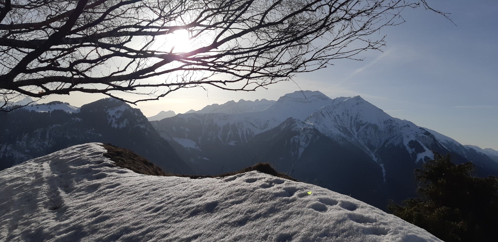 Vers le col de la Buffe... 