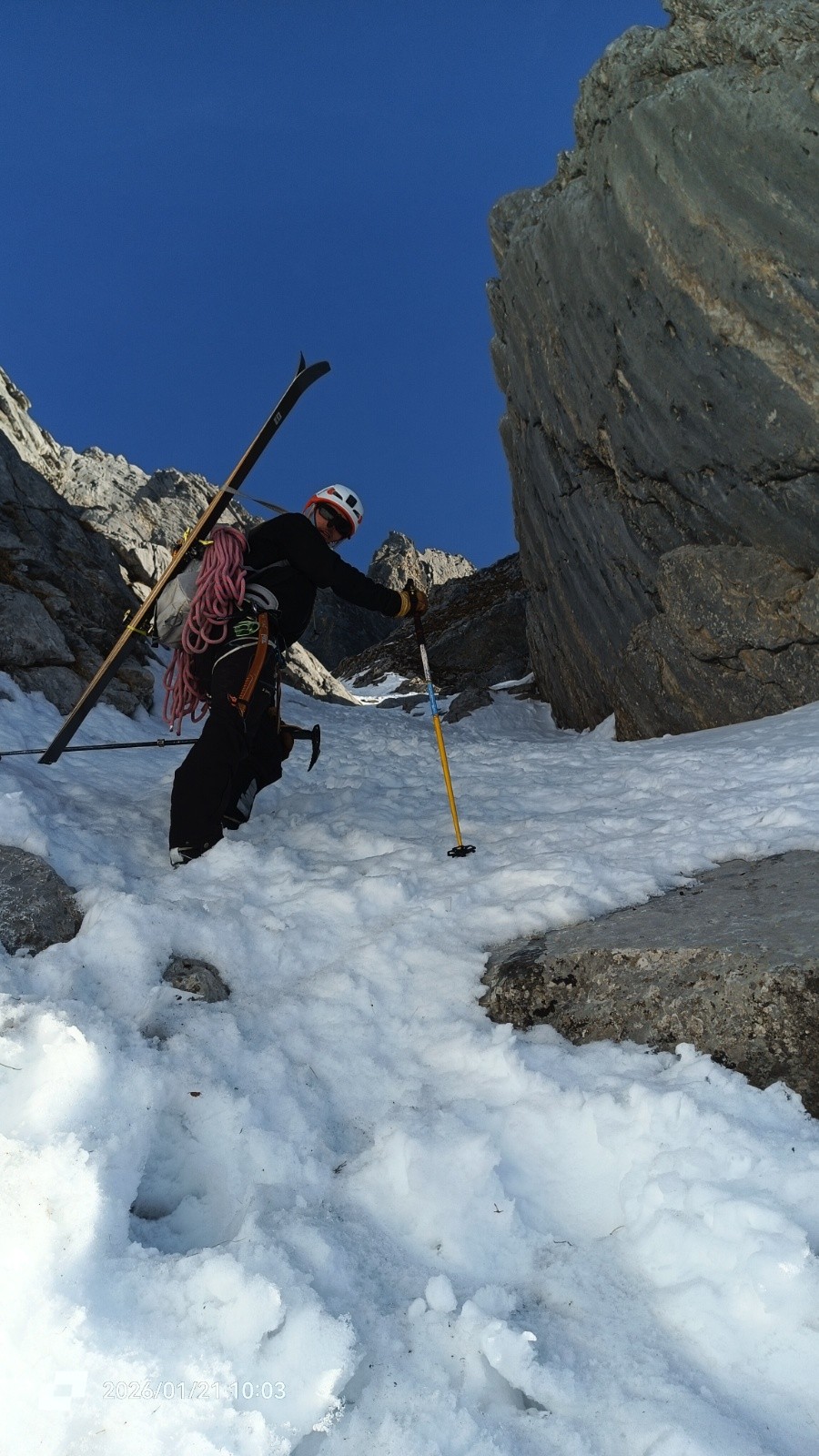 Au-dessus du ressaut 