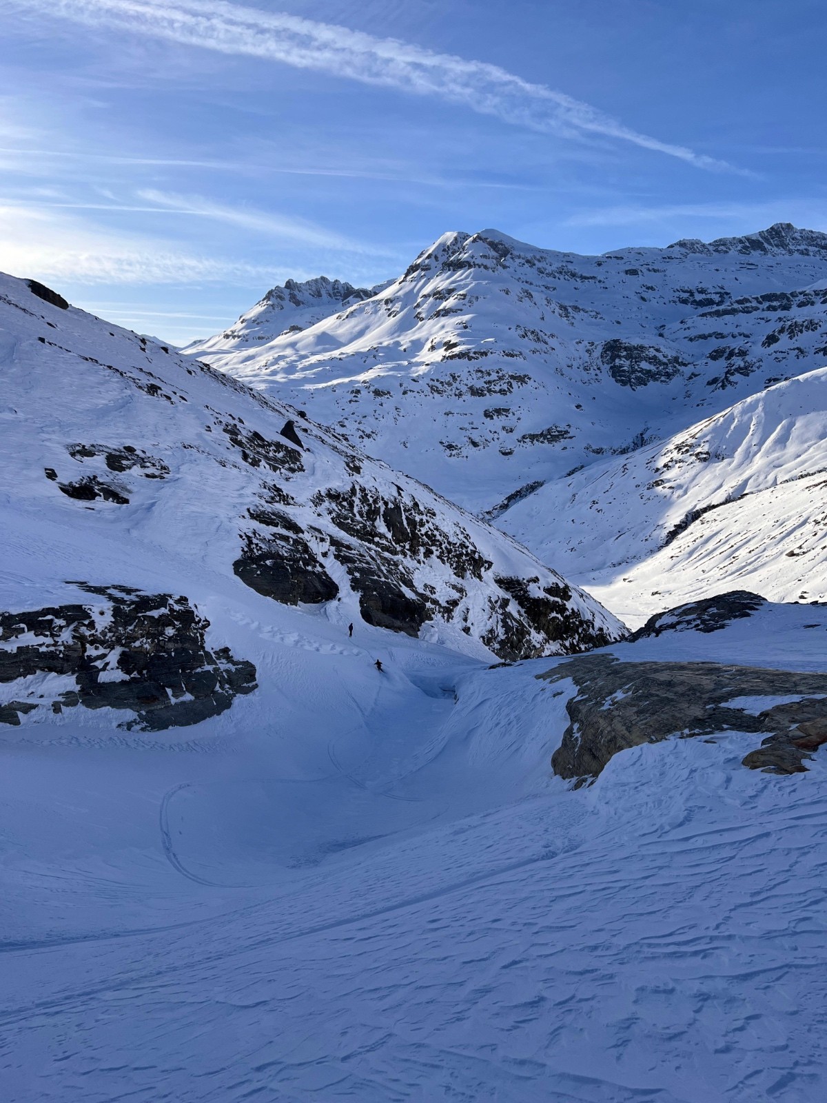 Entrée dans le canyon&nbsp;