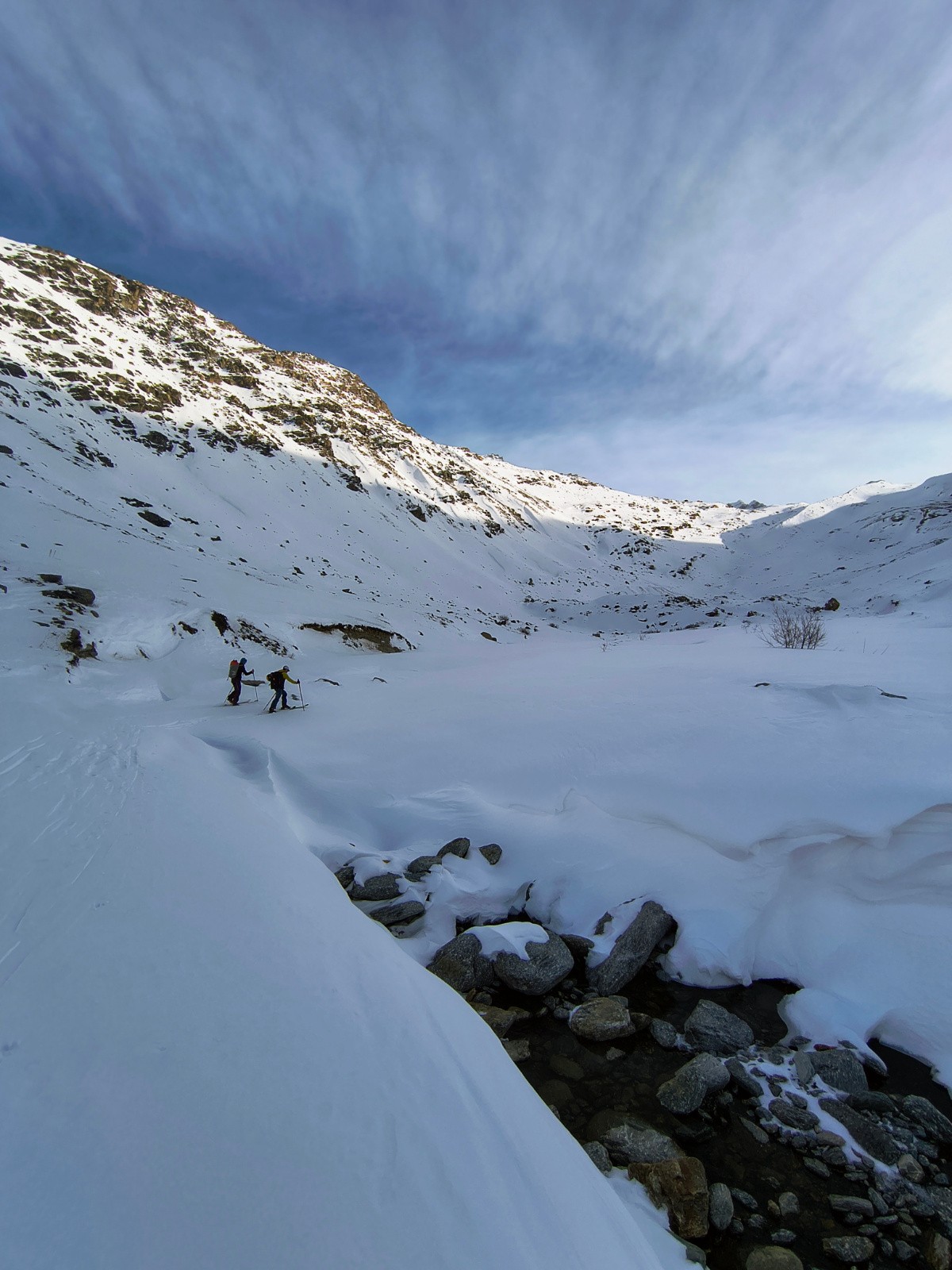 Plateau vers 2150 m après la Duis