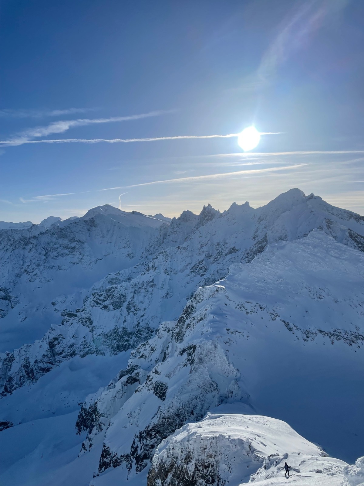 Arête du Mulinet, Gura, Francesetti, Grande Ciam' ...