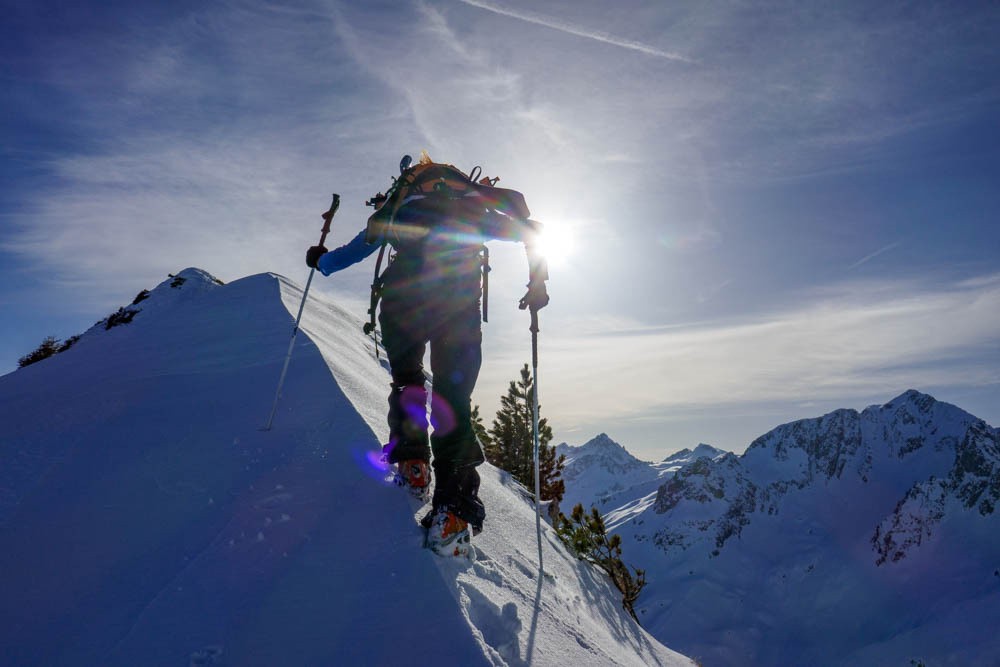 sur les Domes d'Arangles