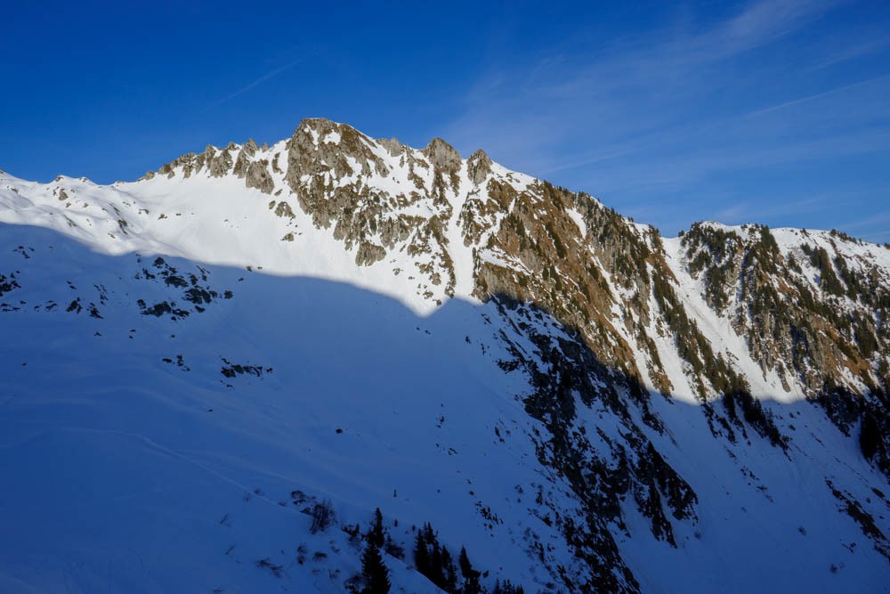 la face sud des Arangles