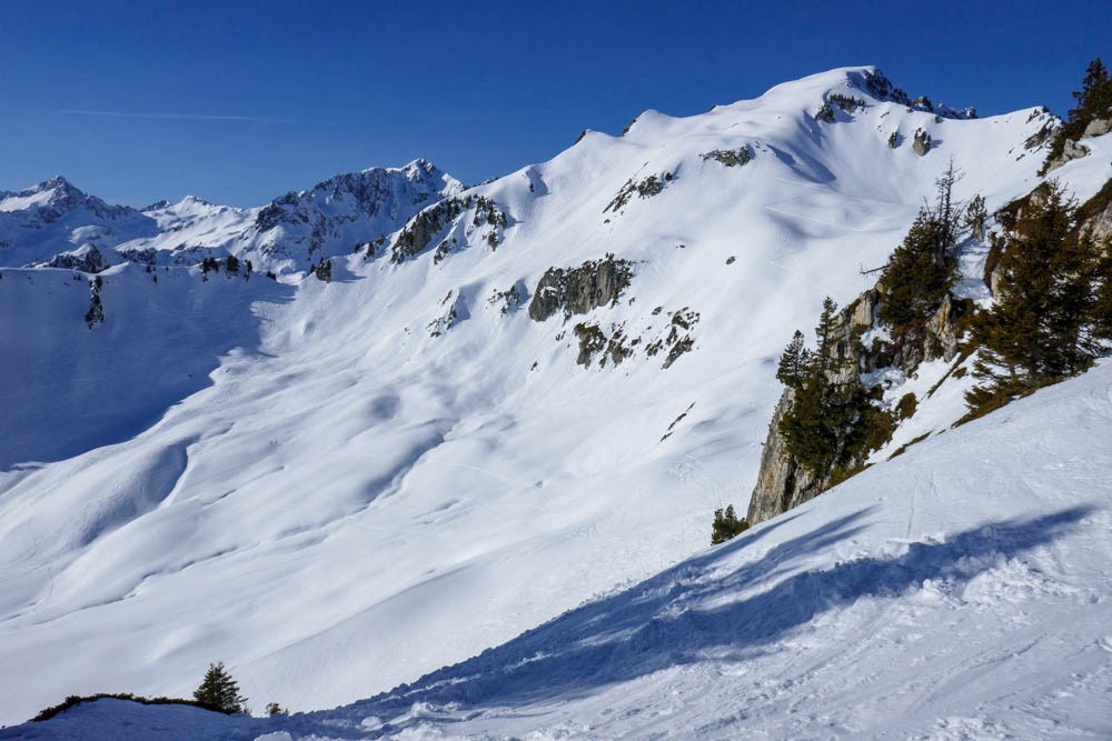 Pointe d'Arangles du col sous Glais Rouge