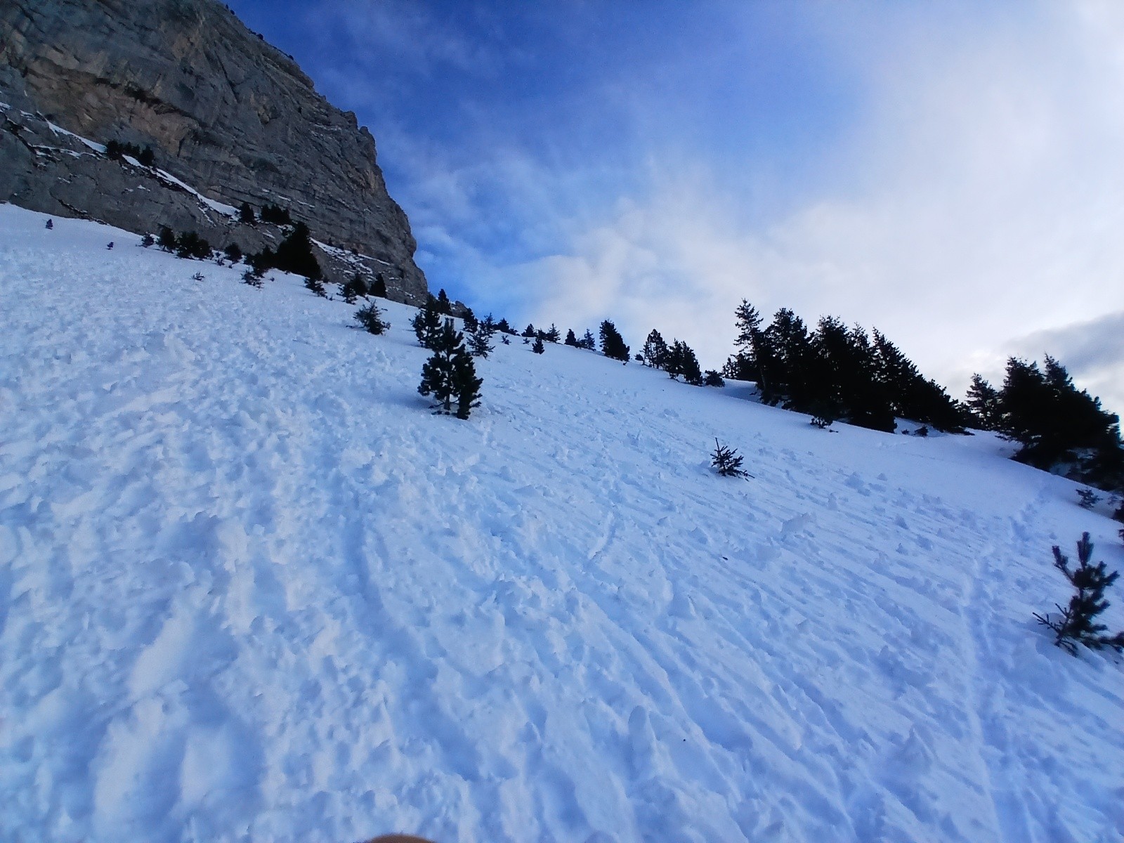 Seconde montée à la niche