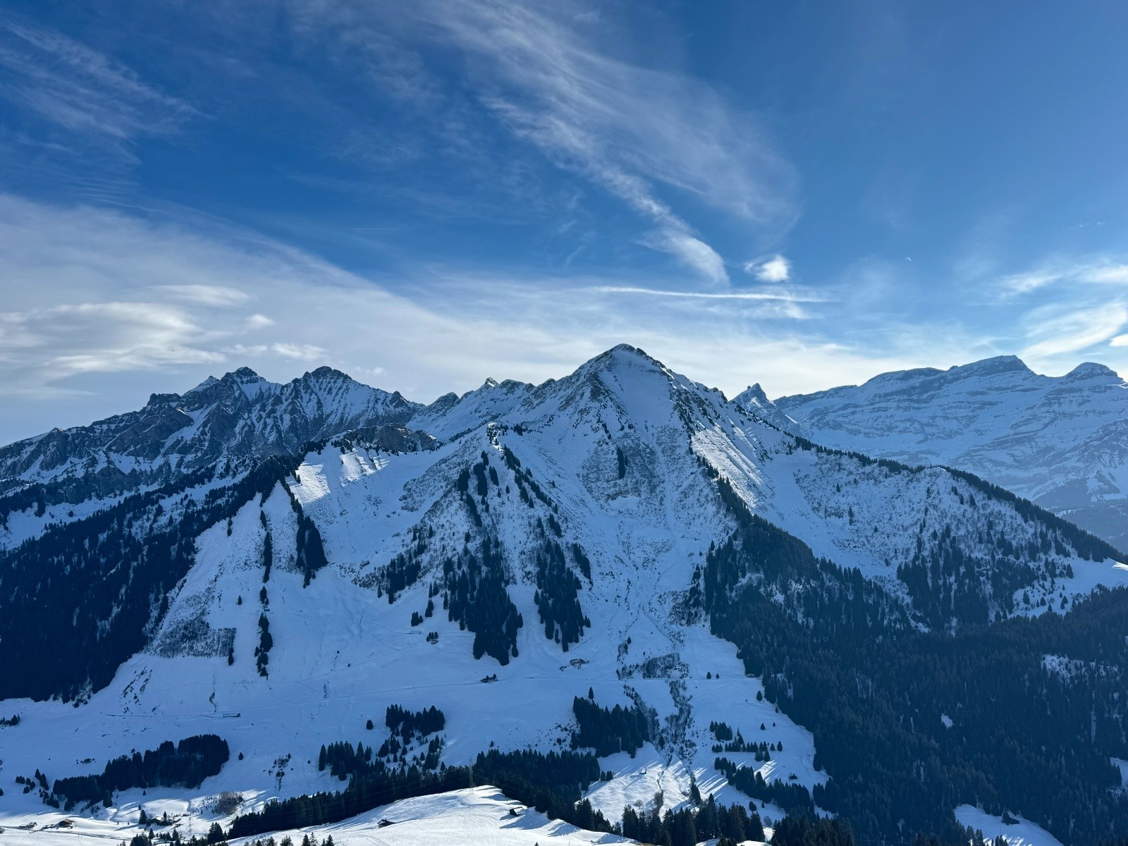 Ls Mosses et le Pic Chaussy