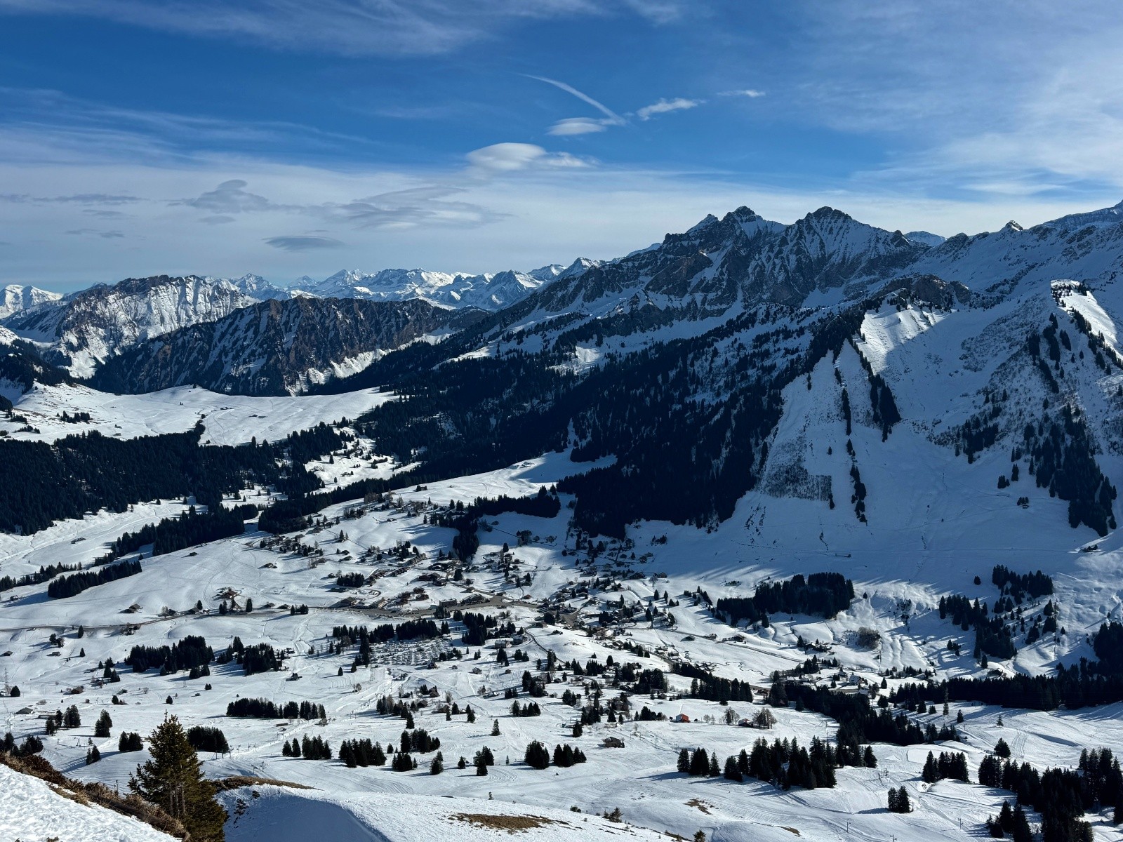 Col des Mosses, encore blanc