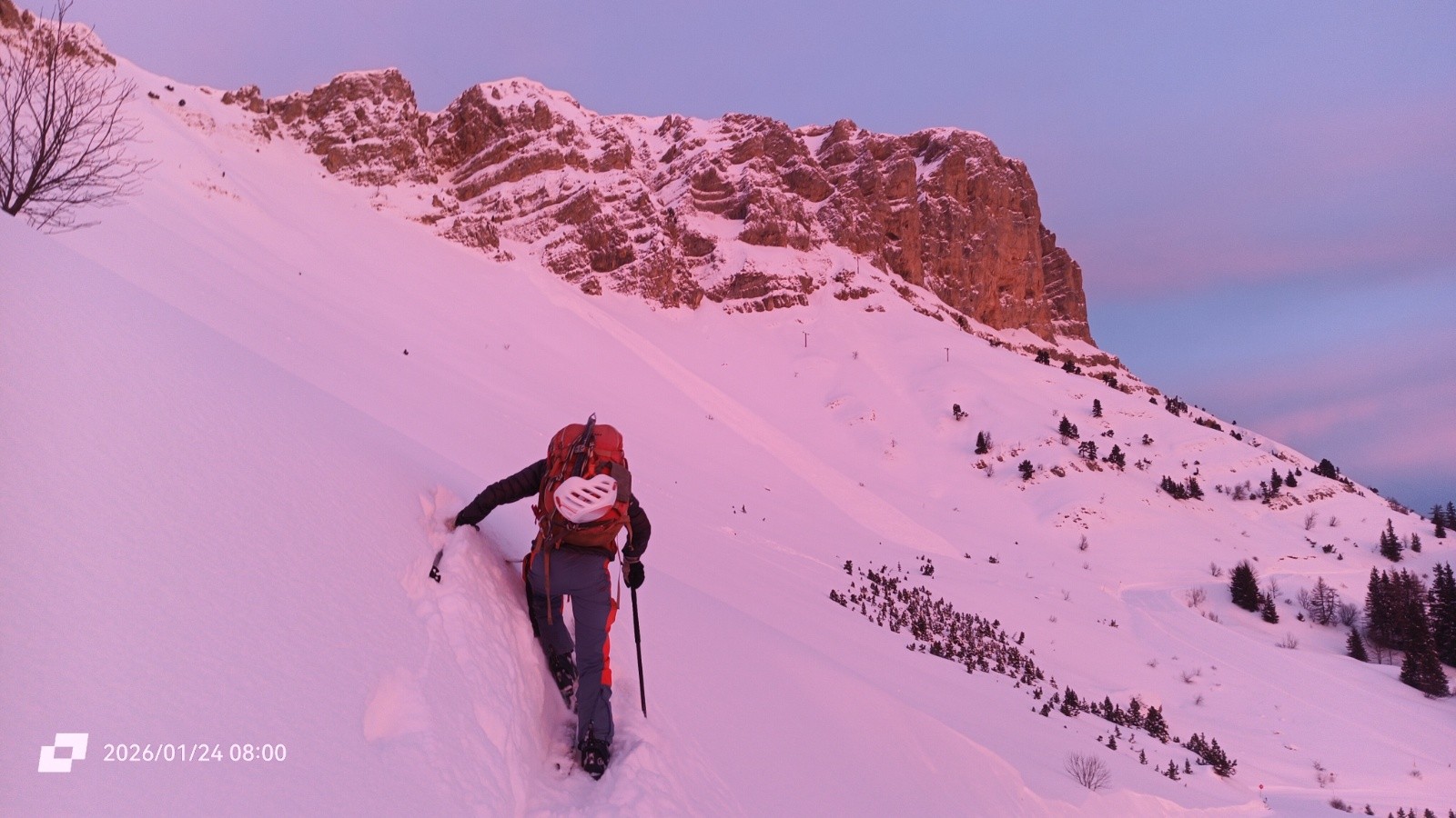 Roche Rousse porte bien son nom !&nbsp; 