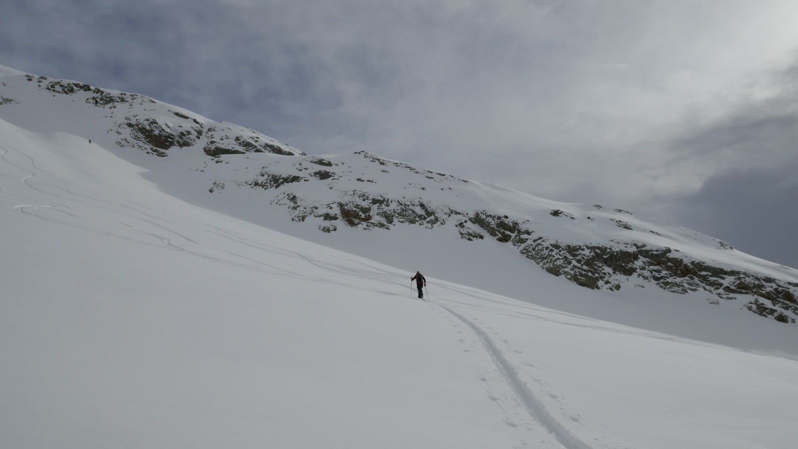 On attaque la montée de Belle Etoil