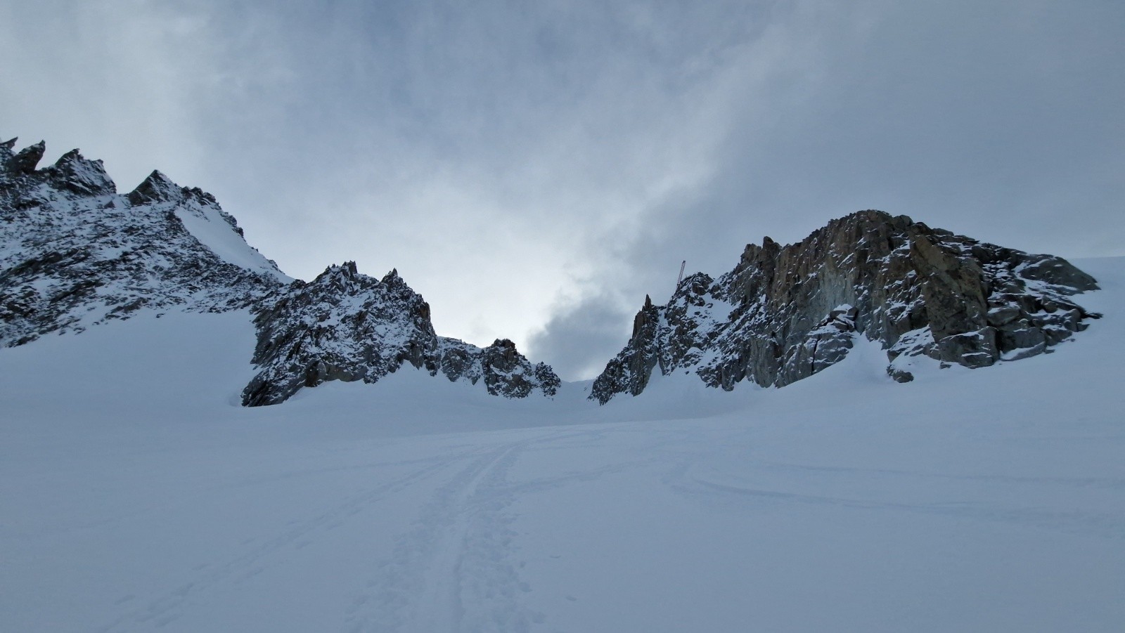 Sous l'Aiguille des Grands Montets