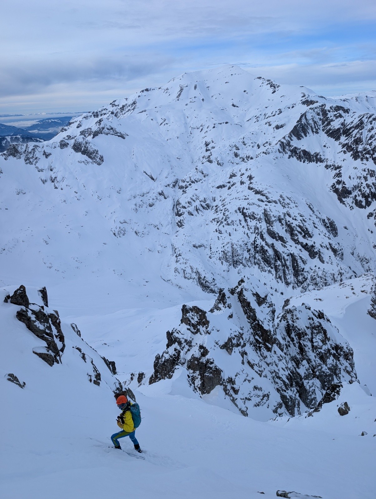 #7 Bifurcation vers notre système (au gauche à la 1ere épaule, puis droite à la 2e épaule pour moi, gauche pour Amaury) Bifurcation vers notre système (au gauche à la 1ere épaule, puis droite à la 2e épaule pour moi, gauche pour Amaury)