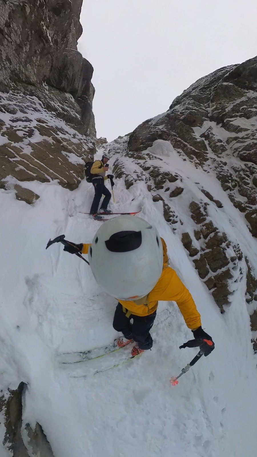 &nbsp;Ski depart du verrou