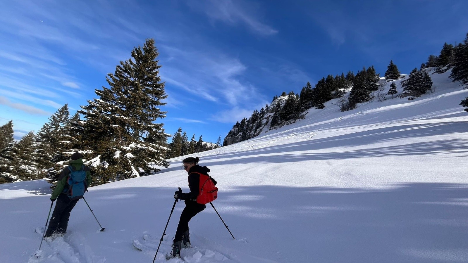 &nbsp;bon ski dans le Fournel...