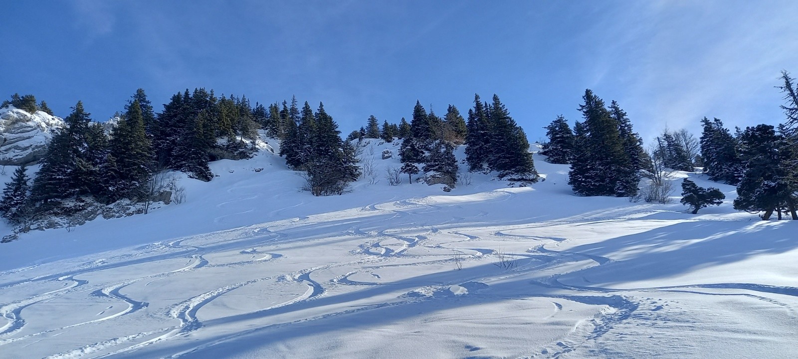 &nbsp;bonne poudre par ici...