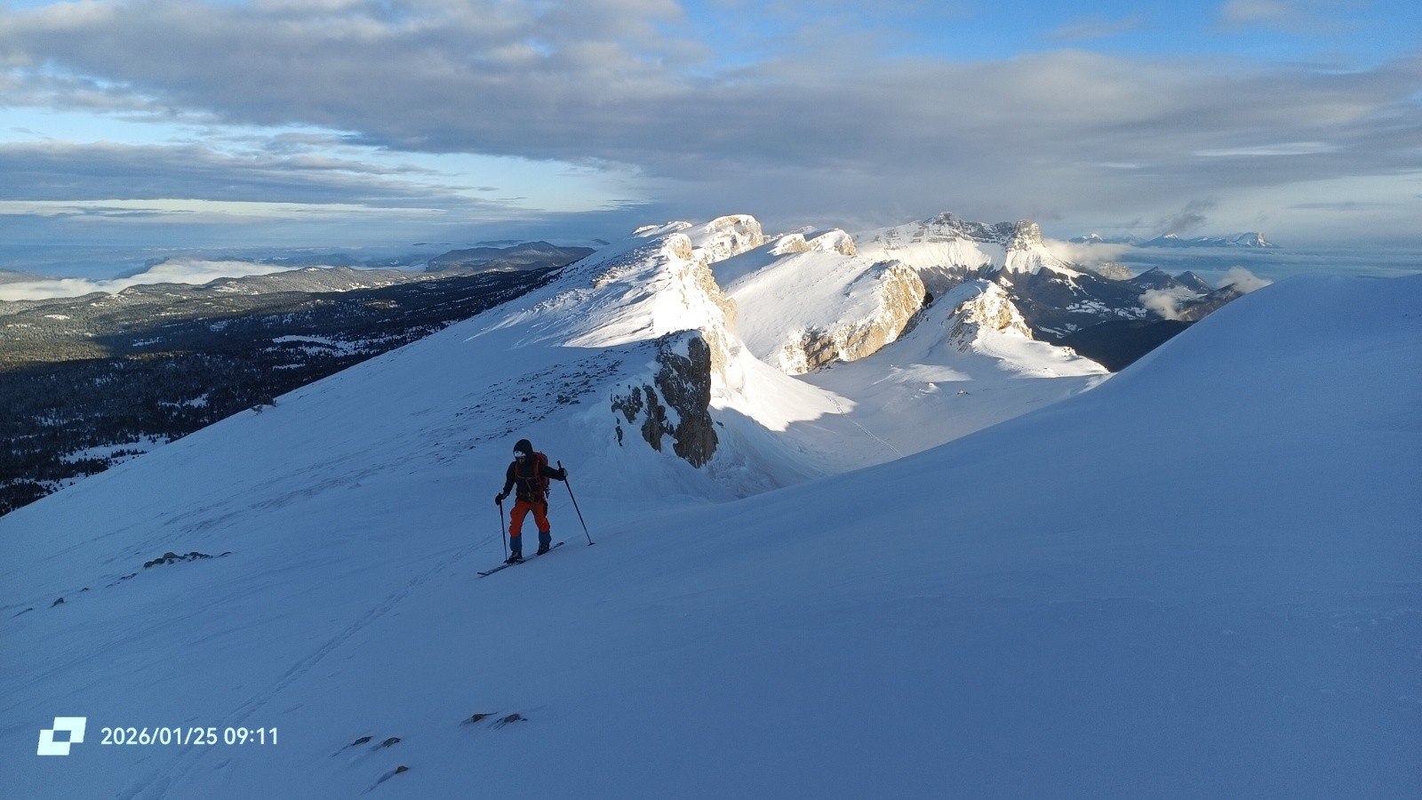 Sur les crêtes et congelés !!&nbsp; 
