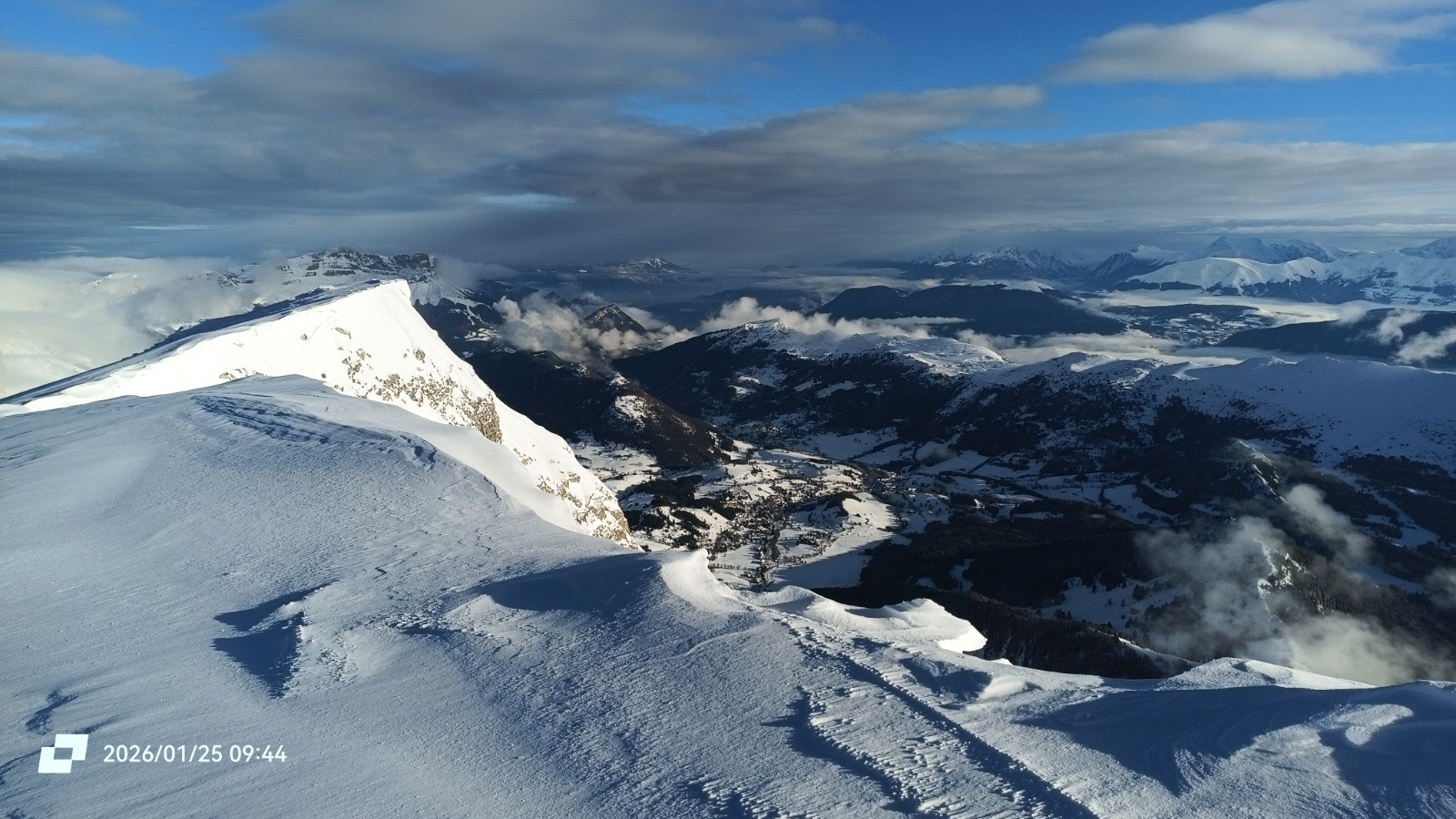 Gresse se réchauffe au soleil 