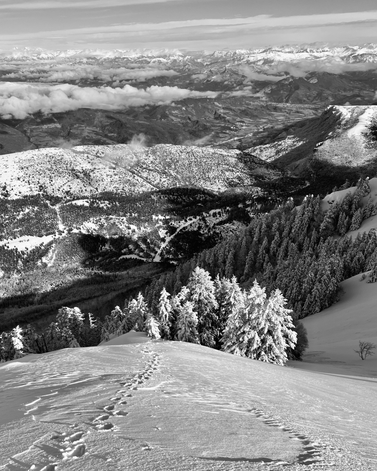 #3 Première remontée après la descente du couloir N "classique" Première remontée après la descente du couloir N \