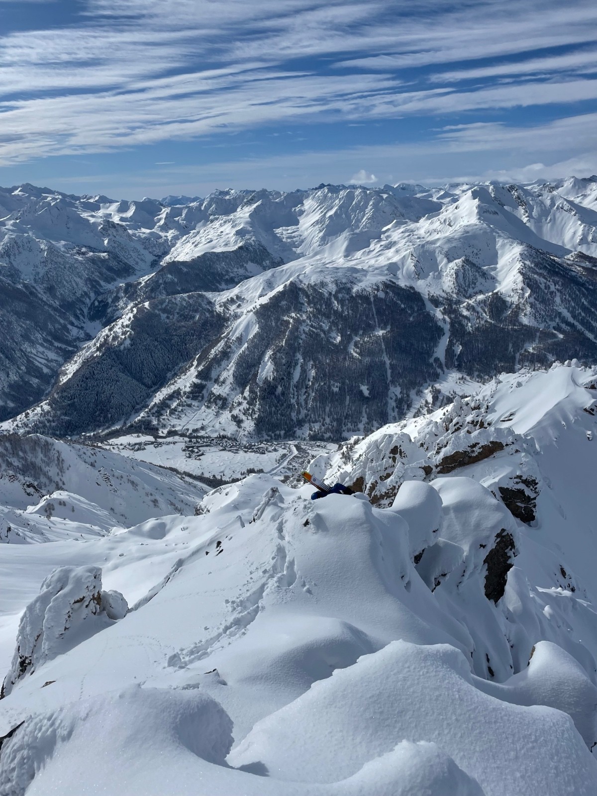 &nbsp;Vu sur Argentera depuis Oserot