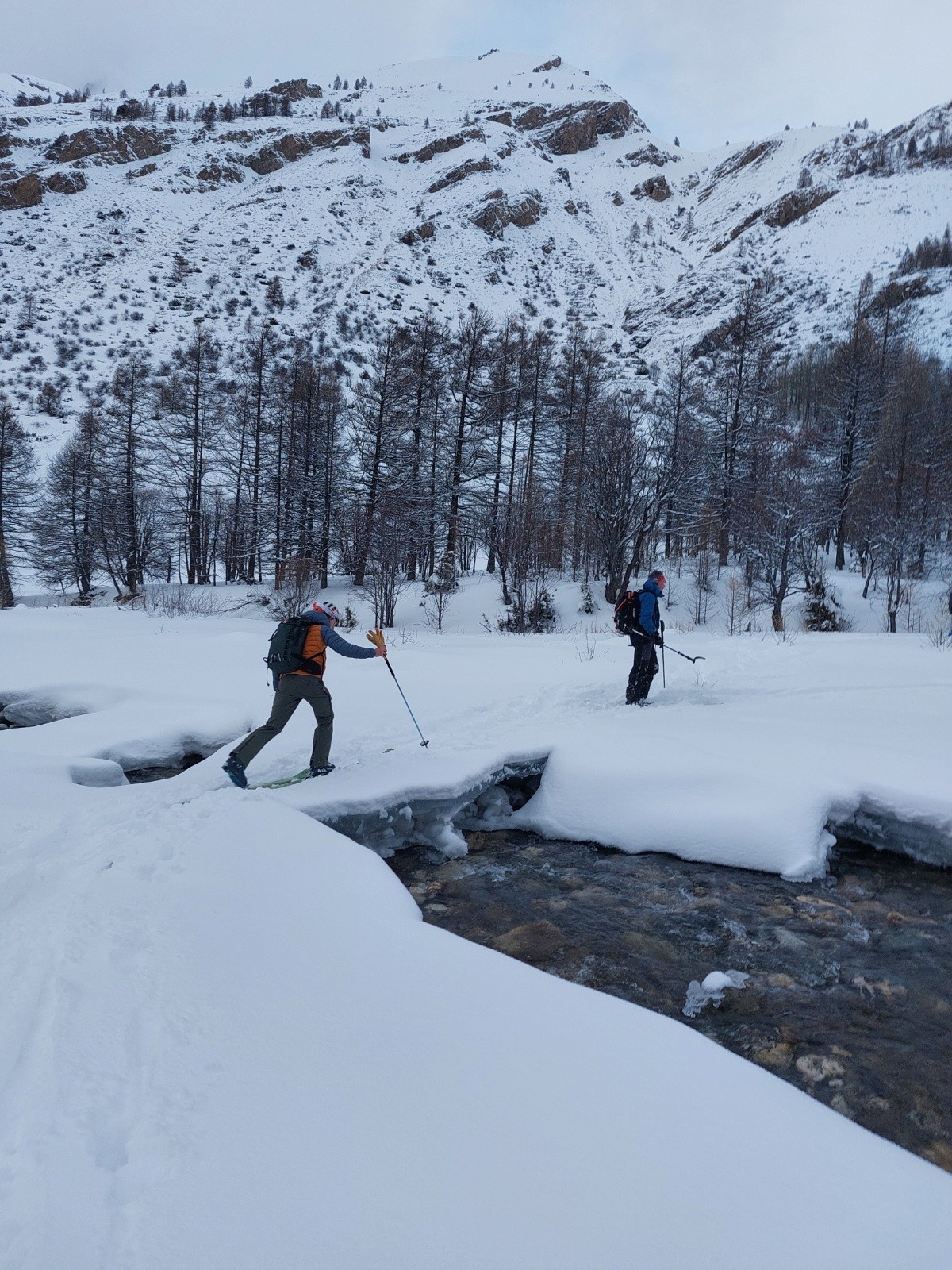 &nbsp;pont de glace